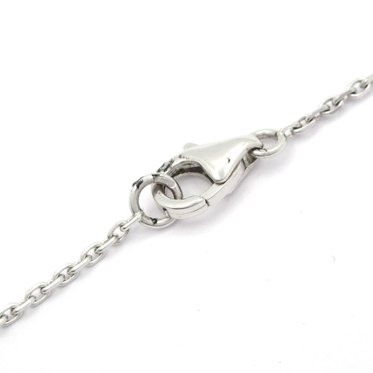 Van Cleef & Arpels Necklace Vintage Alhambra 18K White Gold — view 4
