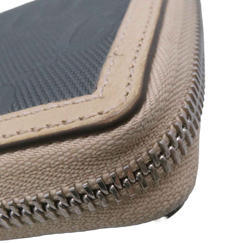 Gucci Wallet GG Nylon Off the Grid Zip Around Graybeige — view 6