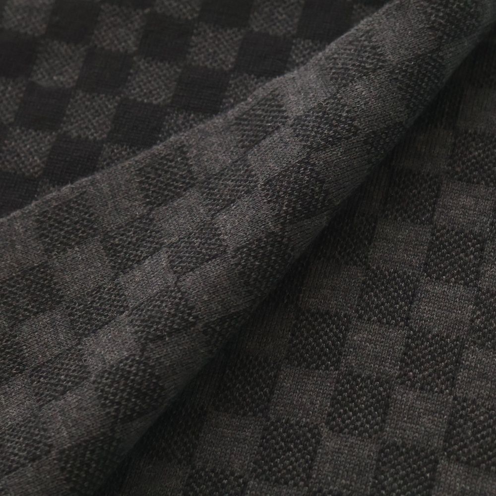 Louis Vuitton Echarpe Petit Damier Scarf Black — view 5