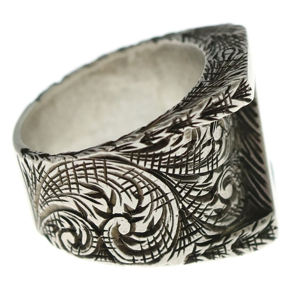 Gucci Alphabet Letter Ring Silver XL — view 4