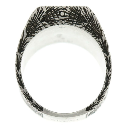 Gucci Alphabet Letter Ring Silver XL — view 7