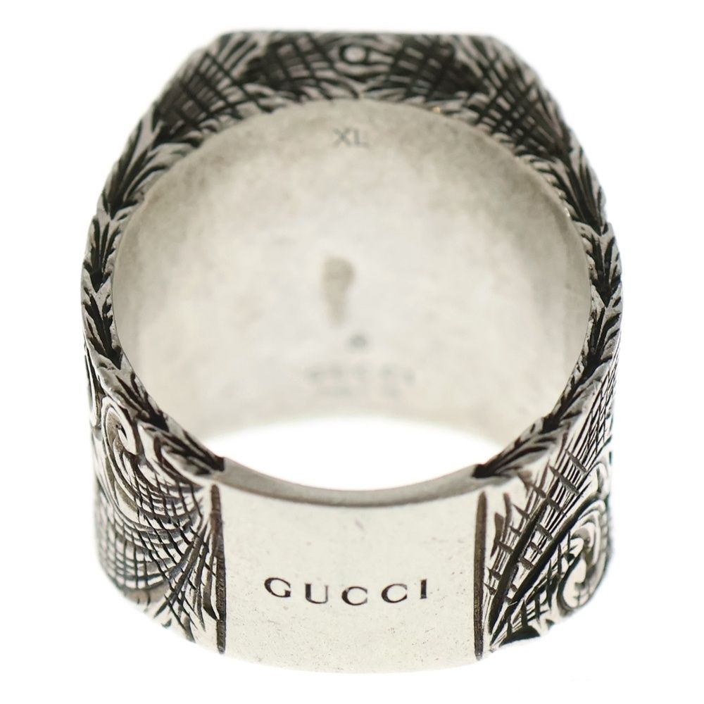 Gucci Alphabet Letter Ring Silver XL — view 2