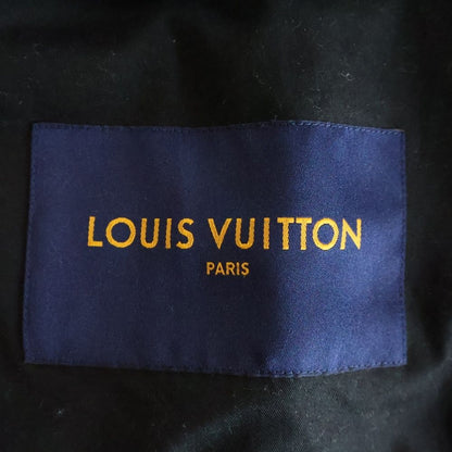 Louis Vuitton Monogram Embossed Utility Leather Jacket Black — view 6