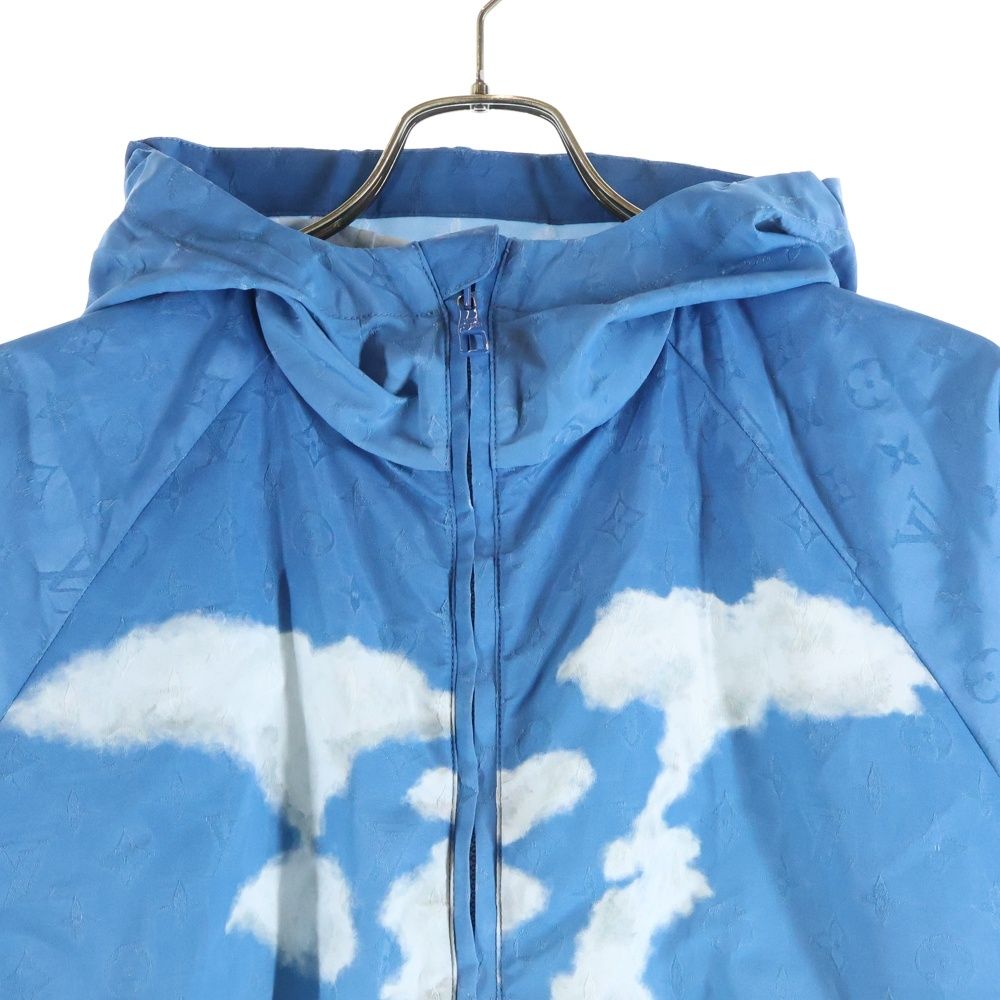Louis Vuitton Monogram Cloud Nylon Jacket Blue Yfh — view 3
