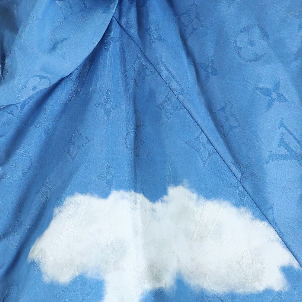 Louis Vuitton Monogram Cloud Nylon Jacket Blue Yfh — view 4