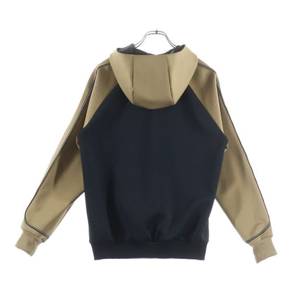 Fendi Zip Up Hoodie Black Beige Jacket — view 2