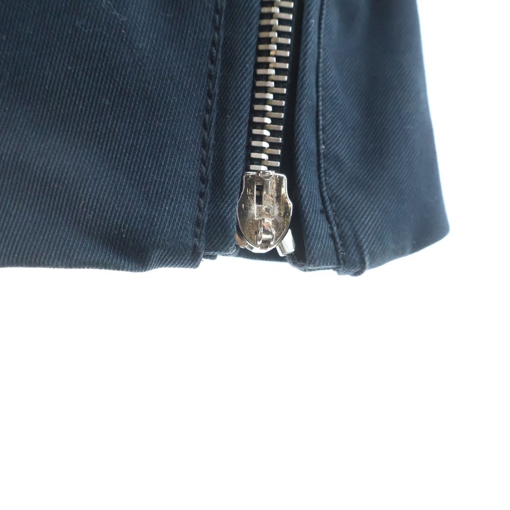 Louis Vuitton Cotton Zip Up Double Riders Jacket Black — view 5