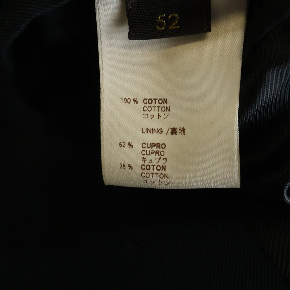 Louis Vuitton Cotton Zip Up Double Riders Jacket Black — view 7