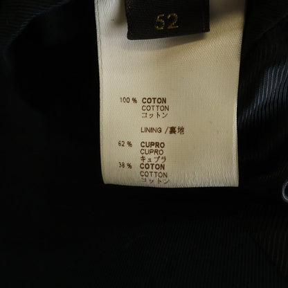 Louis Vuitton Cotton Zip Up Double Riders Jacket Black — view 7