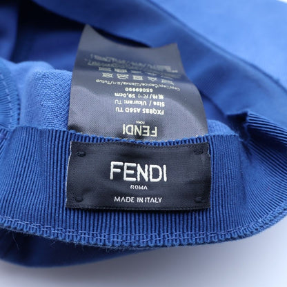 Fendi Zucca Logo Baseball Cap Blue — view 8