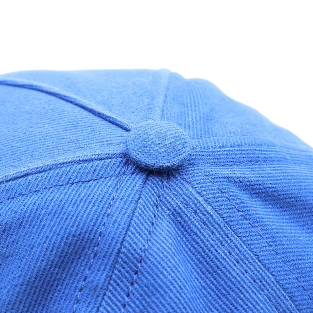 Fendi Zucca Logo Baseball Cap Blue — view 6