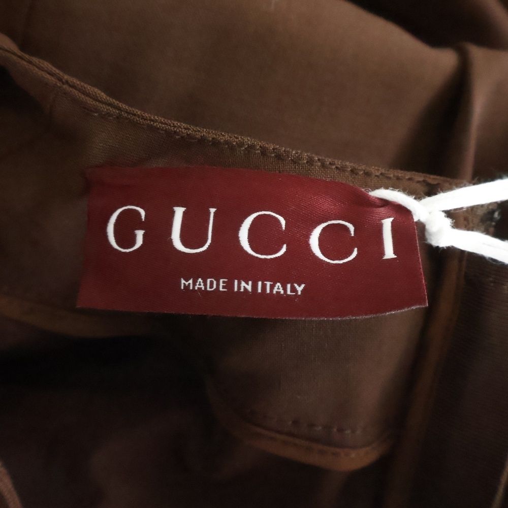 Gucci Horsebit Light Wool Jumps Brown — view 7