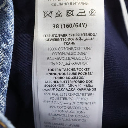 Gucci GG Jacquard Denim Skirt Indigo — view 7