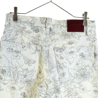 Gucci Flora Print Pants White — view 4