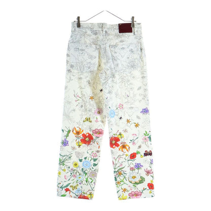 Gucci Flora Print Pants White — view 2