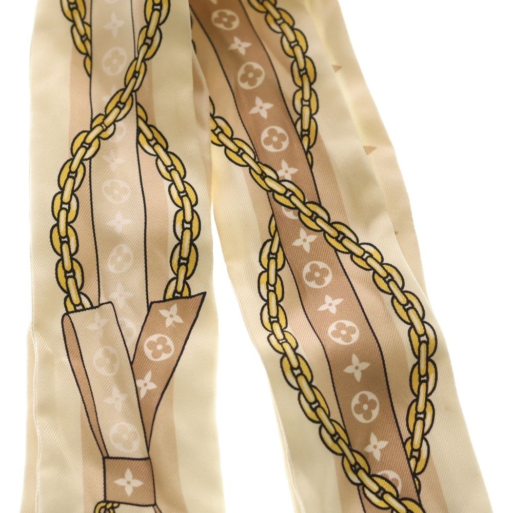 Louis Vuitton Bandeau BB Silk Scarf Beige — view 2