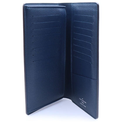 Louis Vuitton Taiga Portefeuille Brother Ocean Wallet Card Dark Blue — view 4
