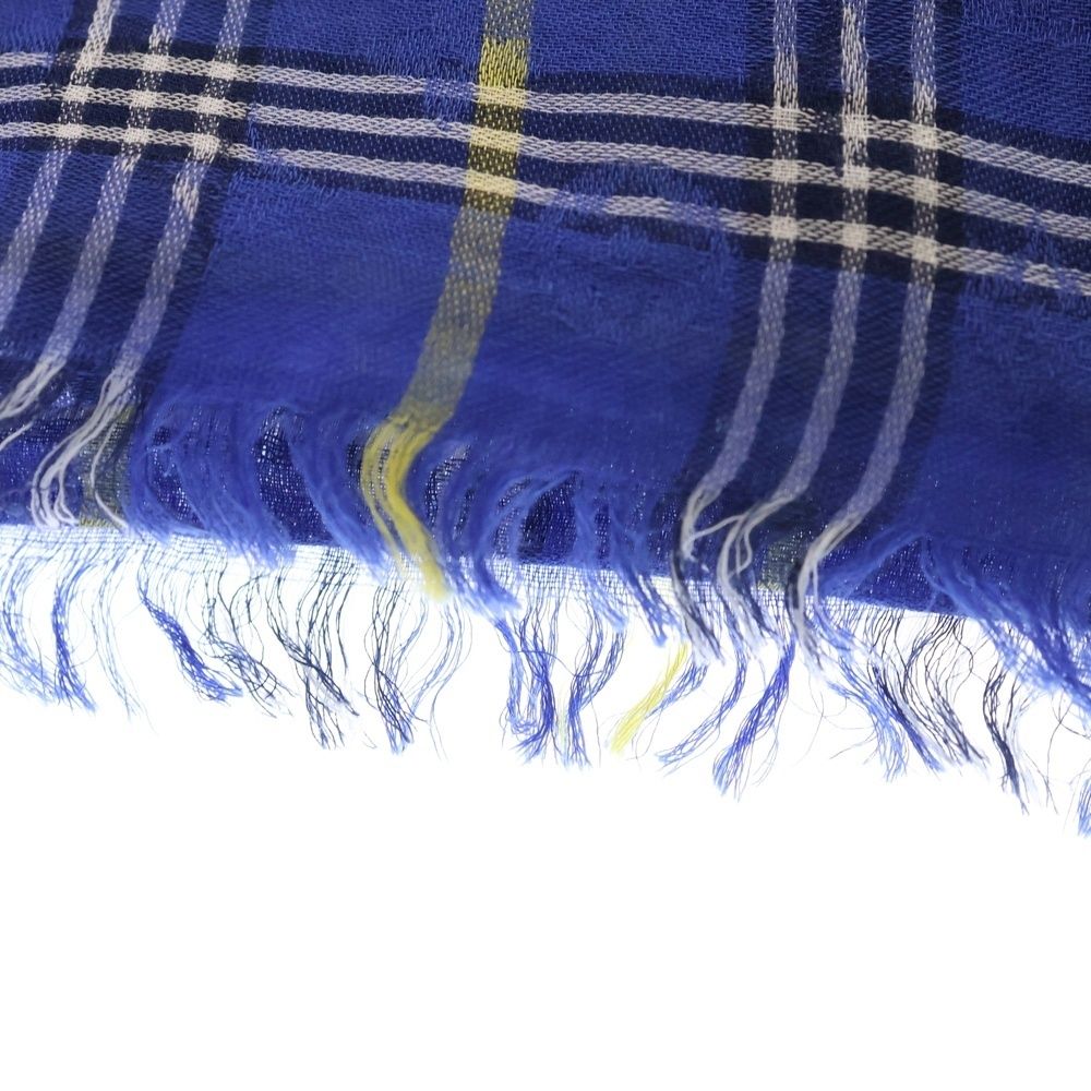 Louis Vuitton Monogram Plaid Shawl Blue — view 3