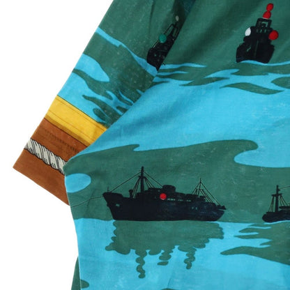 Hermes Ouvrard & Villars Allover Pattern Short Sleeve T-Shirt — view 5
