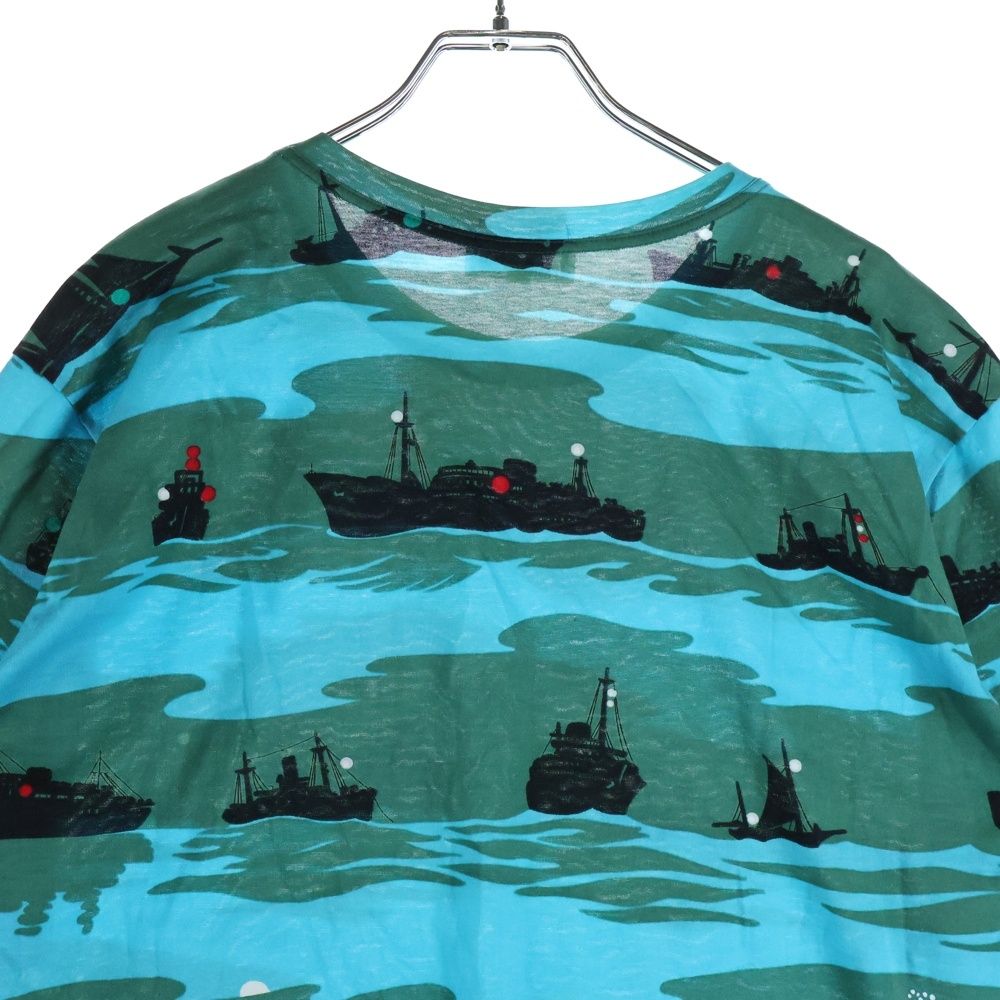 Hermes Ouvrard & Villars Allover Pattern Short Sleeve T-Shirt — view 4