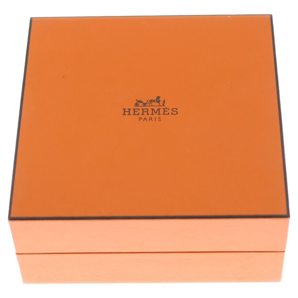 Hermes Cadena Motif Necklace Pendant Chain Silver — view 6
