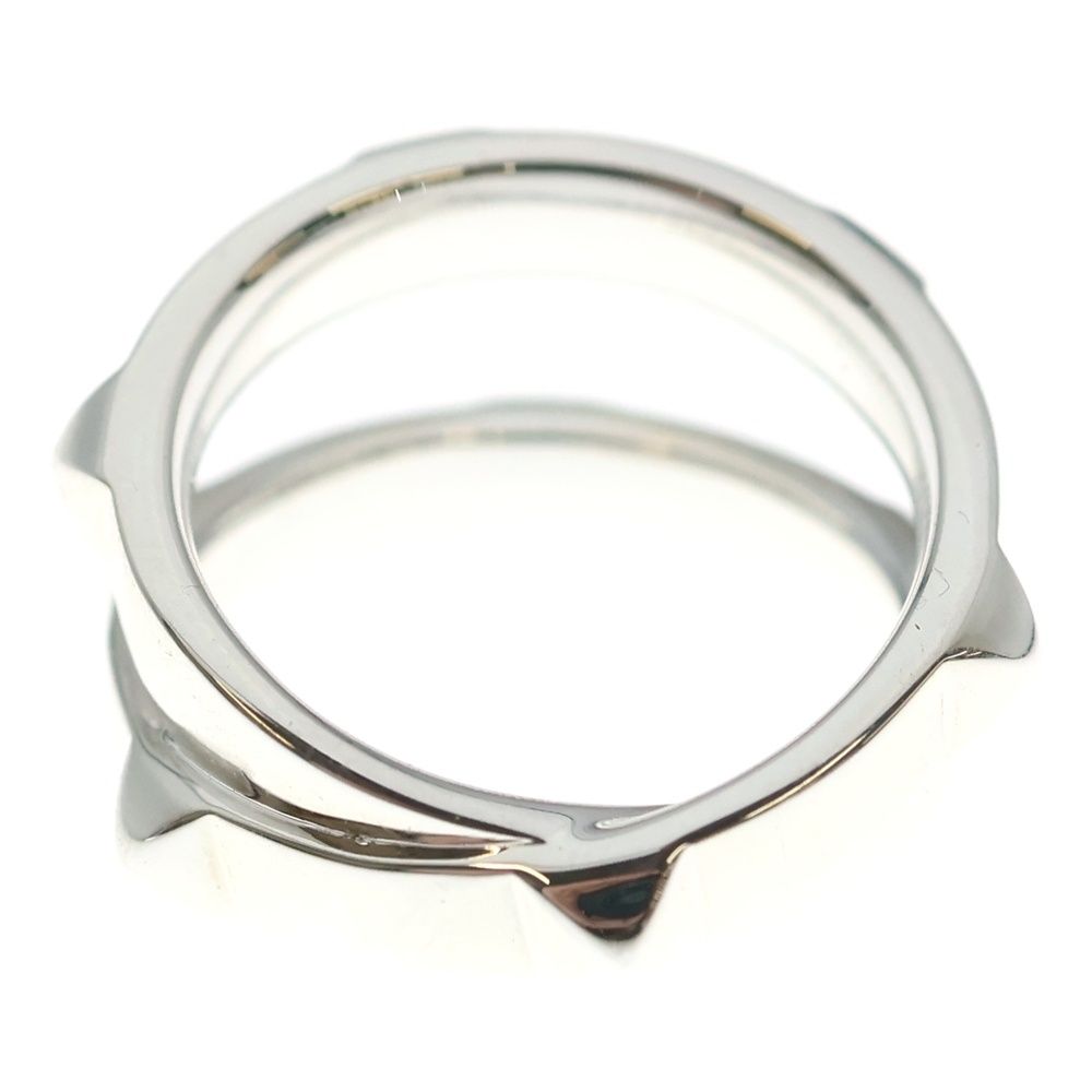 Hermes Minicle Double Ring 55 Silver — view 2