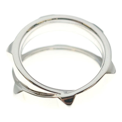 Hermes Minicle Double Ring 55 Silver — view 2