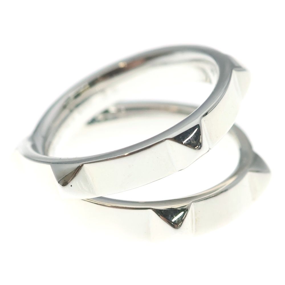 Hermes Minicle Double Ring 55 Silver — view 4