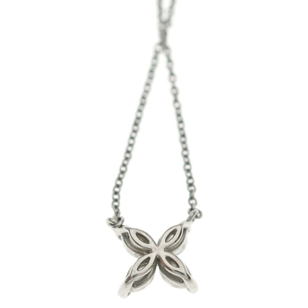 Tiffany & Co. Victoria Small Diamond Necklace Platinum — view 5