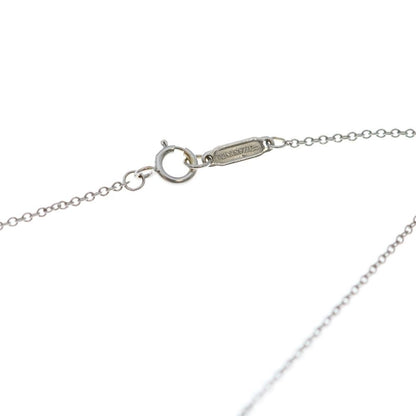 Tiffany & Co. Metro Horse Shoe Diamond Necklace 18K WG — view 4
