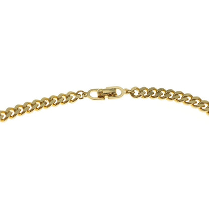Dior CD Rhinestone Choker Necklace Gold — view 4
