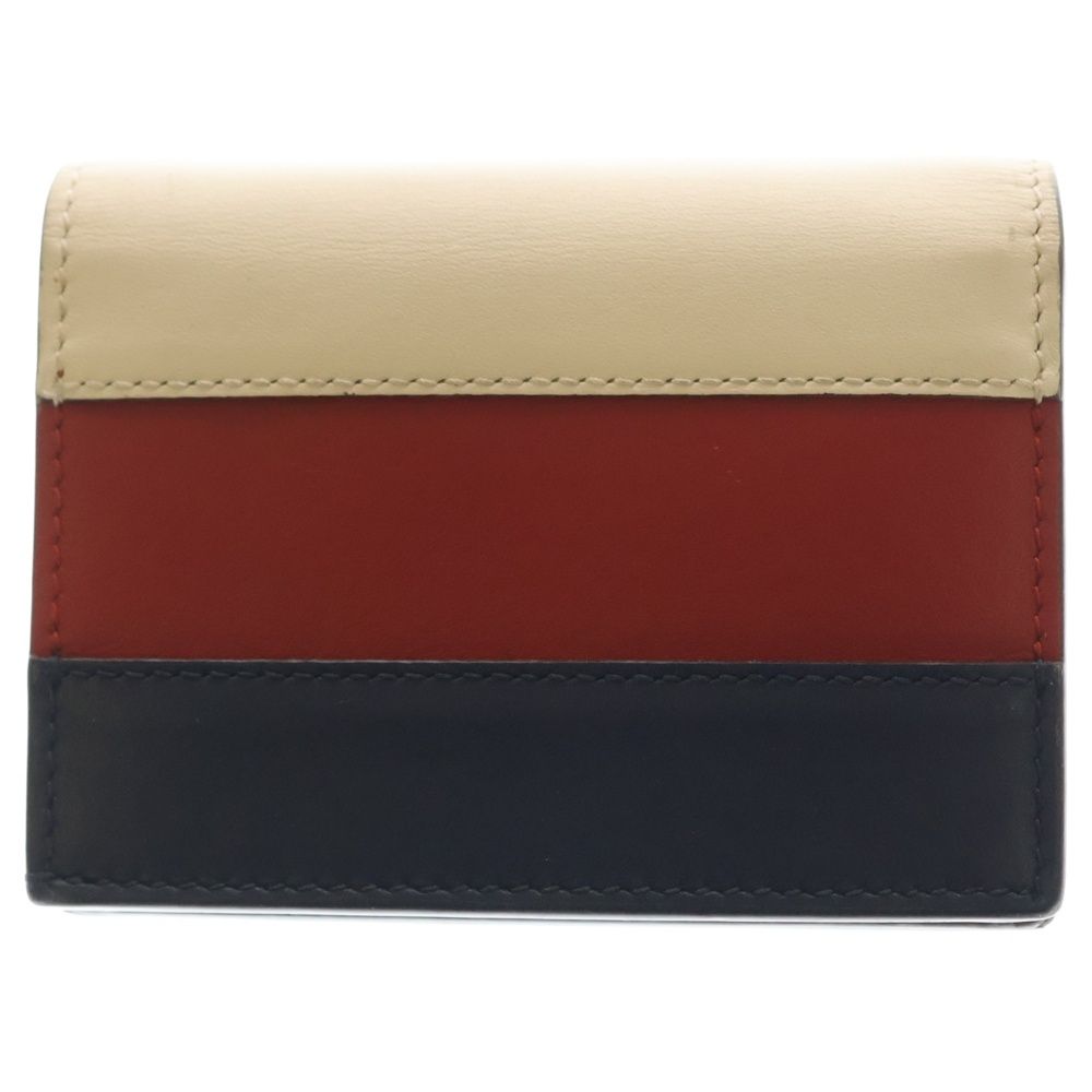 Gucci Queen Ma Galette Bifold Wallet Compact Coin Case Multicolor Red — view 2