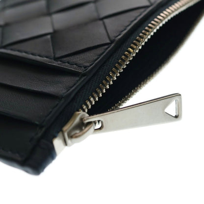 Bottega Veneta Intrecciato Fragment Case Navy Leather Coin Purse — view 5