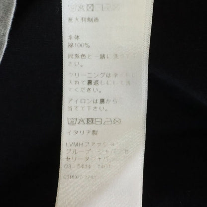 Celine Skater Cotton Jersey Tee Layered Shirt Black Gray — view 8