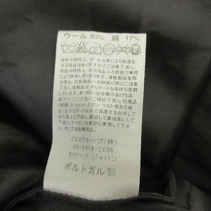 Celine Silk Blend Short Sleeve Shirt Dress 38 Gray