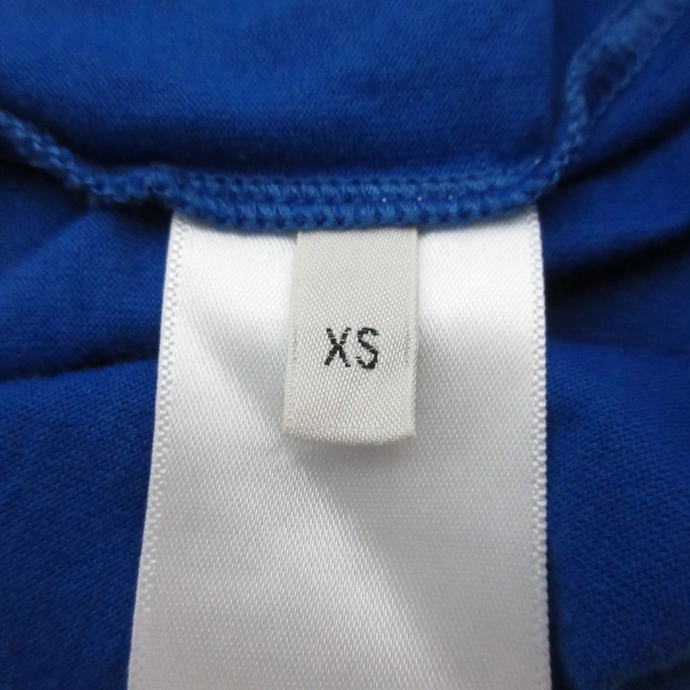 Celine Triomphe Logo Cropped Boxy T-Shirt XS Blue — view 7