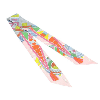Hermes Twilly L'art Indien Des Plaines Prairie Indian Art Ribbon — view 2
