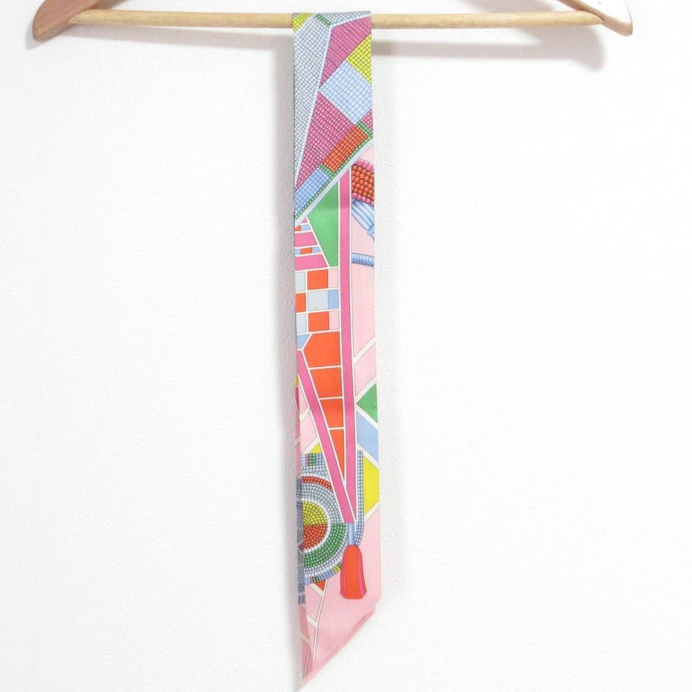 Hermes Twilly L'art Indien Des Plaines Prairie Indian Art Ribbon — view 4
