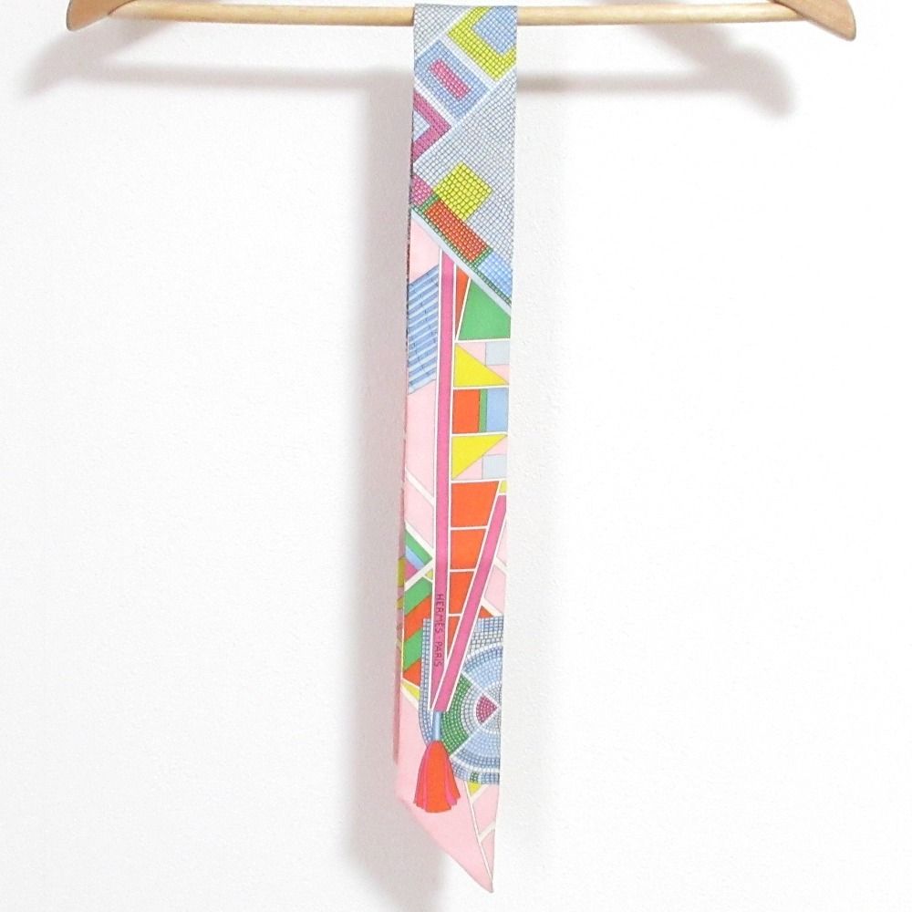Hermes Twilly L'art Indien Des Plaines Prairie Indian Art Ribbon — view 3