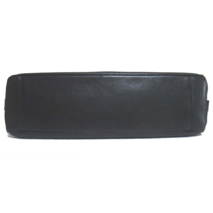 Dior Homme Leather Briefcase Business With PC Pocket Black — view 5