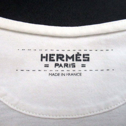 Hermes Kachina Print Short Sleeve T-Shirt 36 White — view 8