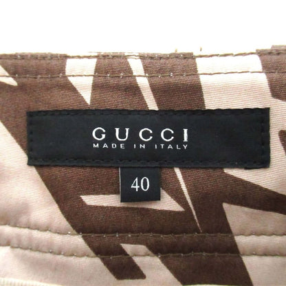 Gucci Digital Camo Pattern Belted Cargo Pants 40 Beige Brown — view 8