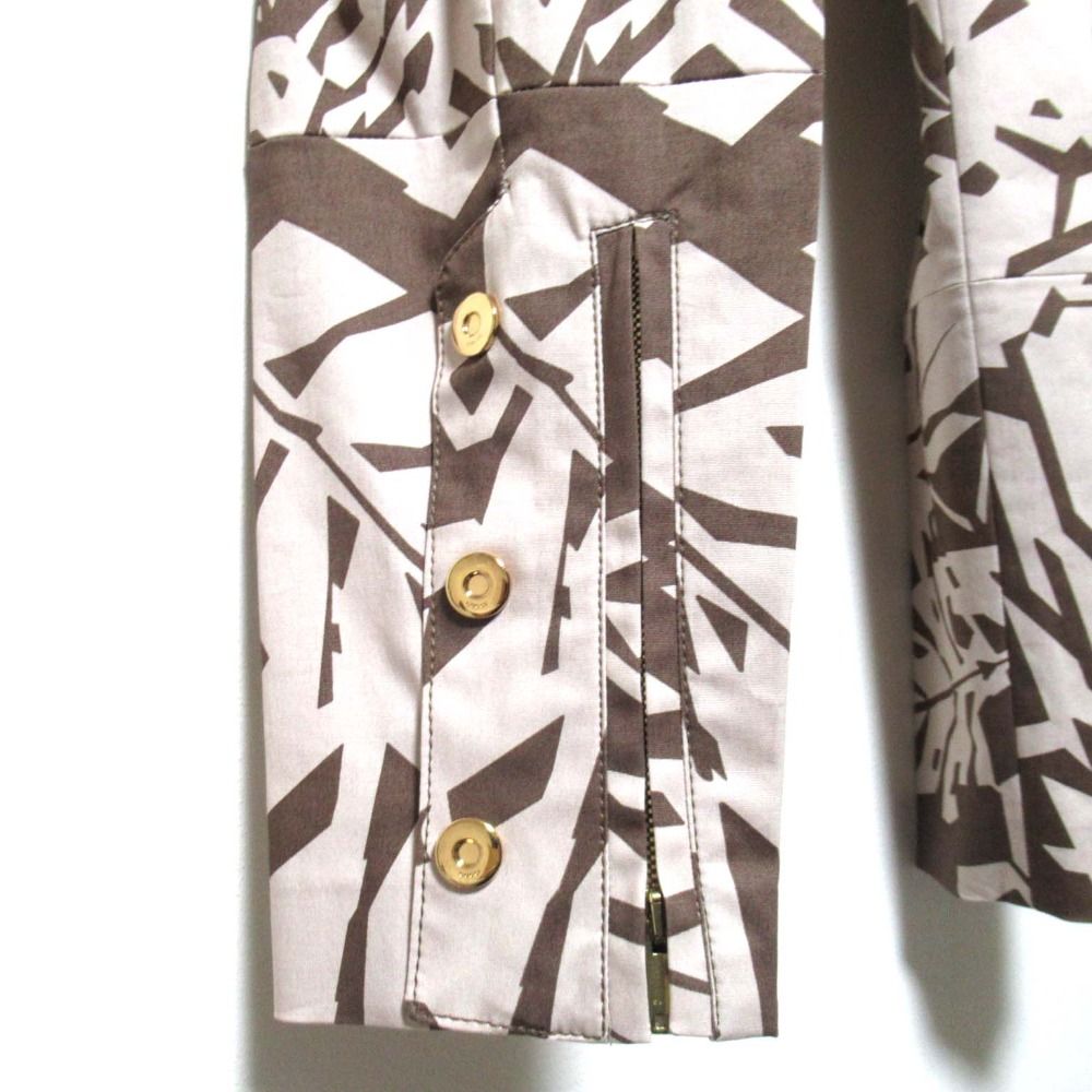 Gucci Digital Camo Pattern Belted Cargo Pants 40 Beige Brown — view 5