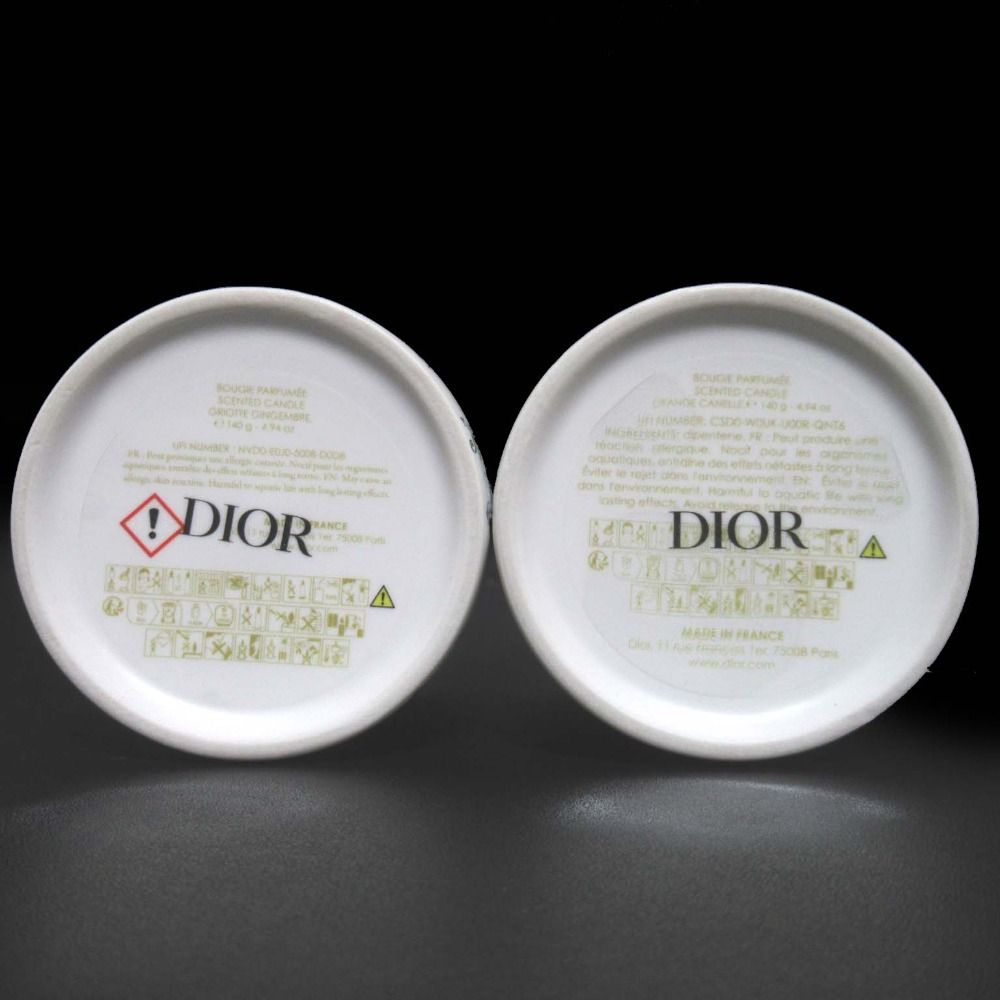 Dior Butterfly Around Candle Set of 2 White Hat — view 4