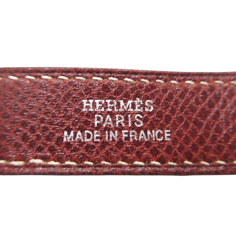 Hermes Nomad Glove Holder Lycee Rouge Gloves — view 4