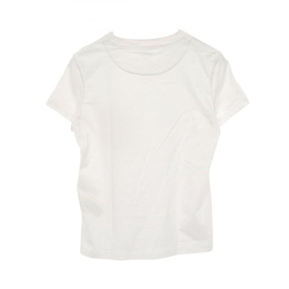 Hermes Short Sleeve T-Shirt Mosaic Embroidery Pocket Cotton — view 2