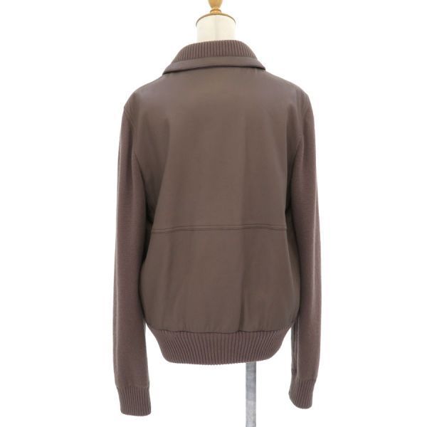 Bottega Veneta Leather Blouse Jacket — view 3