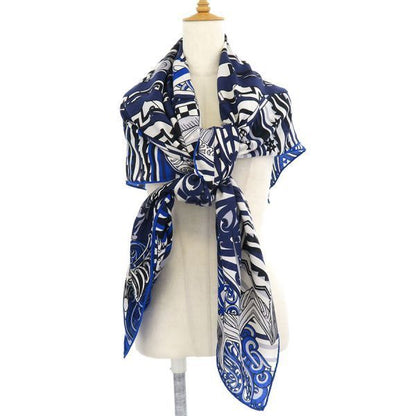 Hermes Carre Geant Cashmere Silk Scarf — view 9