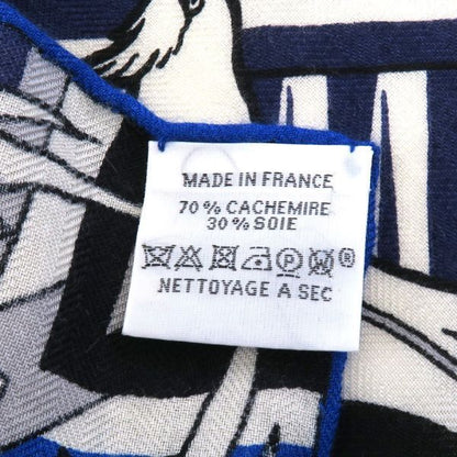 Hermes Carre Geant Cashmere Silk Scarf — view 8