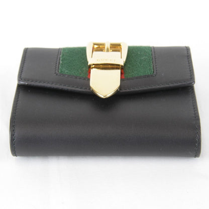 Gucci Sylvie Webline Trifold Wallet Compact — view 7